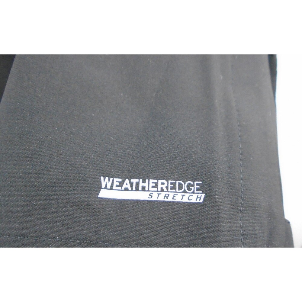 EDDIE BAUER WeatherEdge Women's XXL RipPac Snow Rain Pants Black Waterproof - Picture 8 of 11